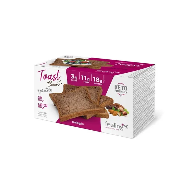 Wellness Food Keto Fette Biscottate cacao +protein 160 g cacao