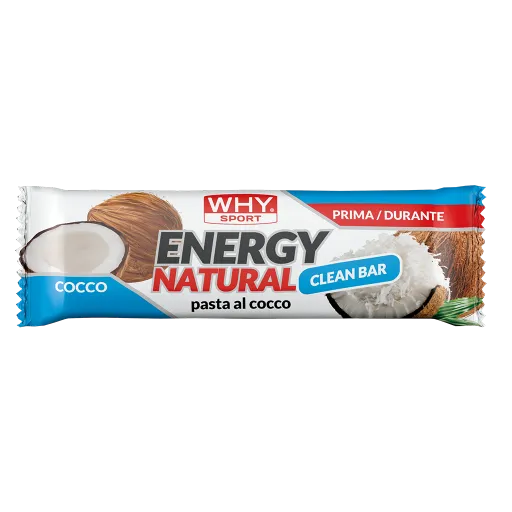 WHY SPORT Barrette energetiche ENERGY NATURAL 25 g barretta