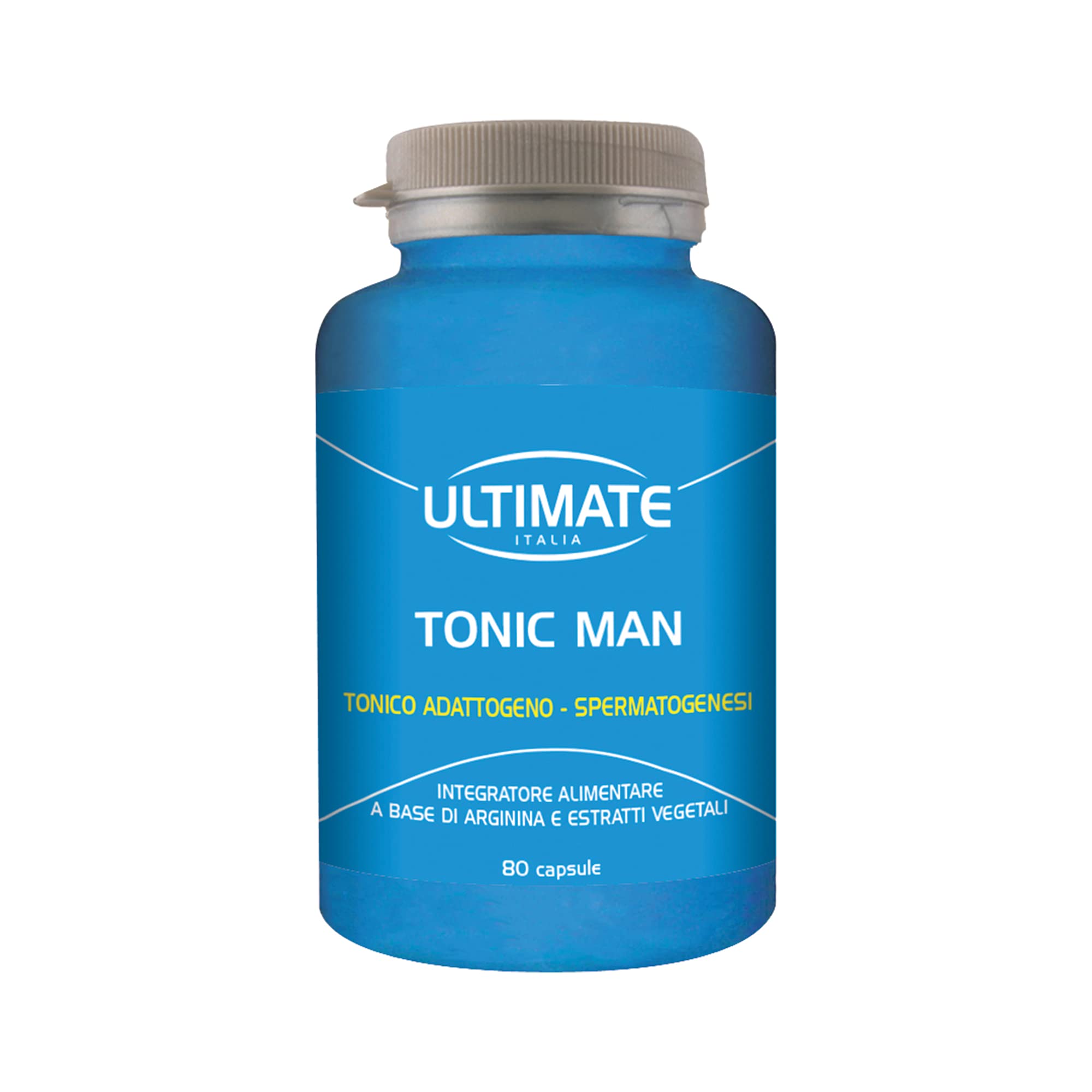 Ultimate Stimolatori Tonic Man integratore maca arginina 80 compresse