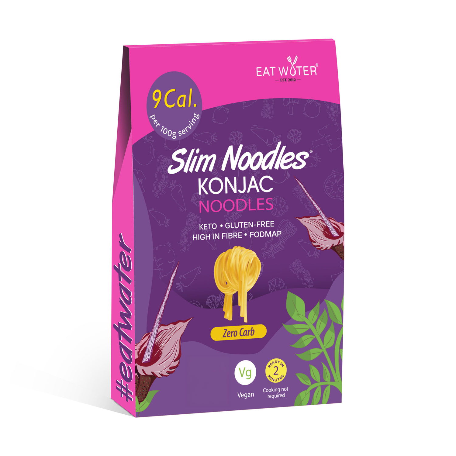 NEWTRITIONS Pasta Slim Noodles pasta 270 g basso contenuto calorico
