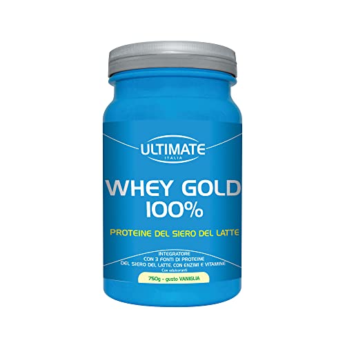 Ultimate Proteine Whey Gold 100% proteine vaniglia 750 g vitamina B6