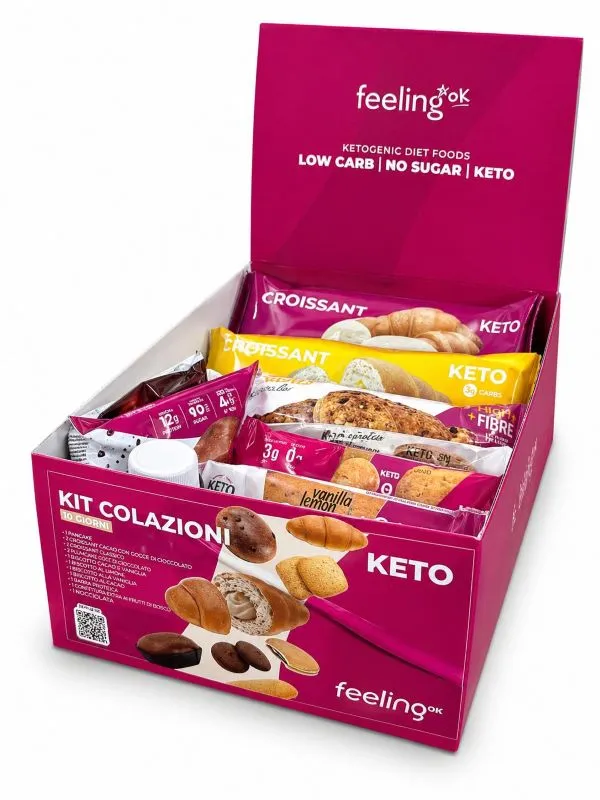 Wellness Food Keto Kit Colazioni 10 gg colazione keto
