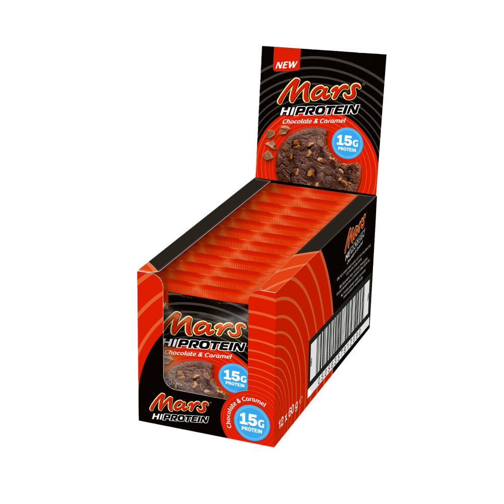 Wellness Barrette Cookies Mars biscotto proteico cioccolato e caramello