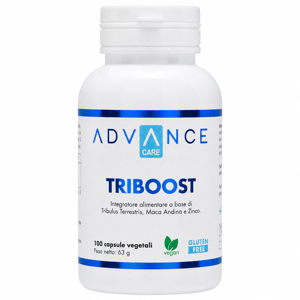 +Watt Advance Care Triboost integratore con Tribulus, Maca e zinco