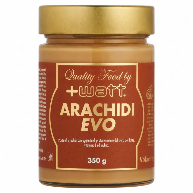 +WATT Quality Food Arachidi Evo crema spalmabile proteica senza zuccheri