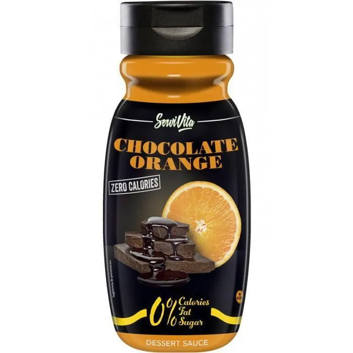 NEWTRITIONS Dolcificanti e Confetture Salsa Chocolate Orange 320 ml