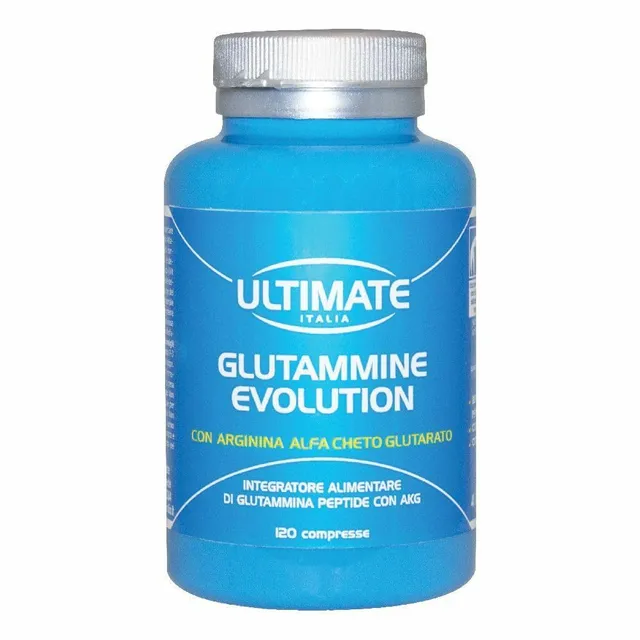 Ultimate Aminoacidi Glutammine Evolution Glutammina Peptide aminoacidi neutro 120 unità