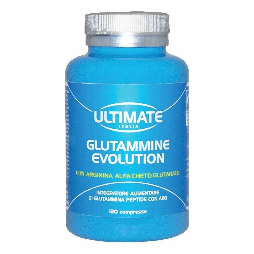 Ultimate Aminoacidi Glutammine Evolution Glutammina Peptide aminoacidi neutro 120 unità