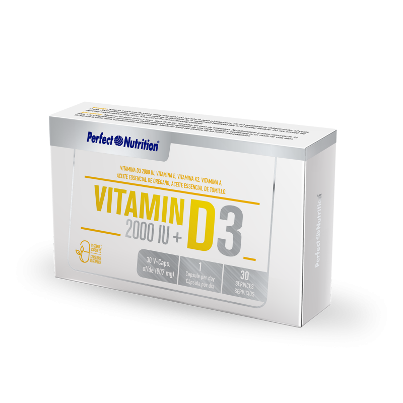 NEWTRITIONS Vitamine Vitamina D3+ integratore 30 V-Caps vitamine D3 K2 A E