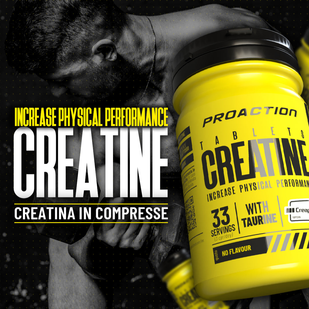 Wellness Creatina CREATINE TABLETS CREAPURE® 100 CPR compresse