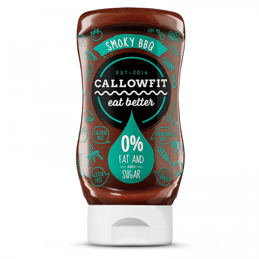 NEWTRITIONS Salse e Condimenti Salsa Smoky BBQ salsa barbecue 300 ml