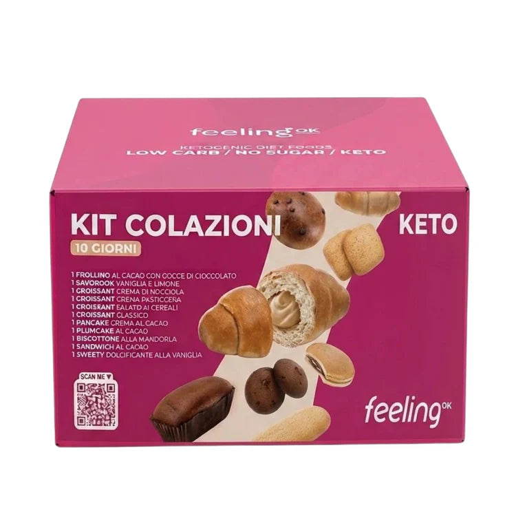 Wellness Food Keto Kit Colazioni 10 gg colazione keto