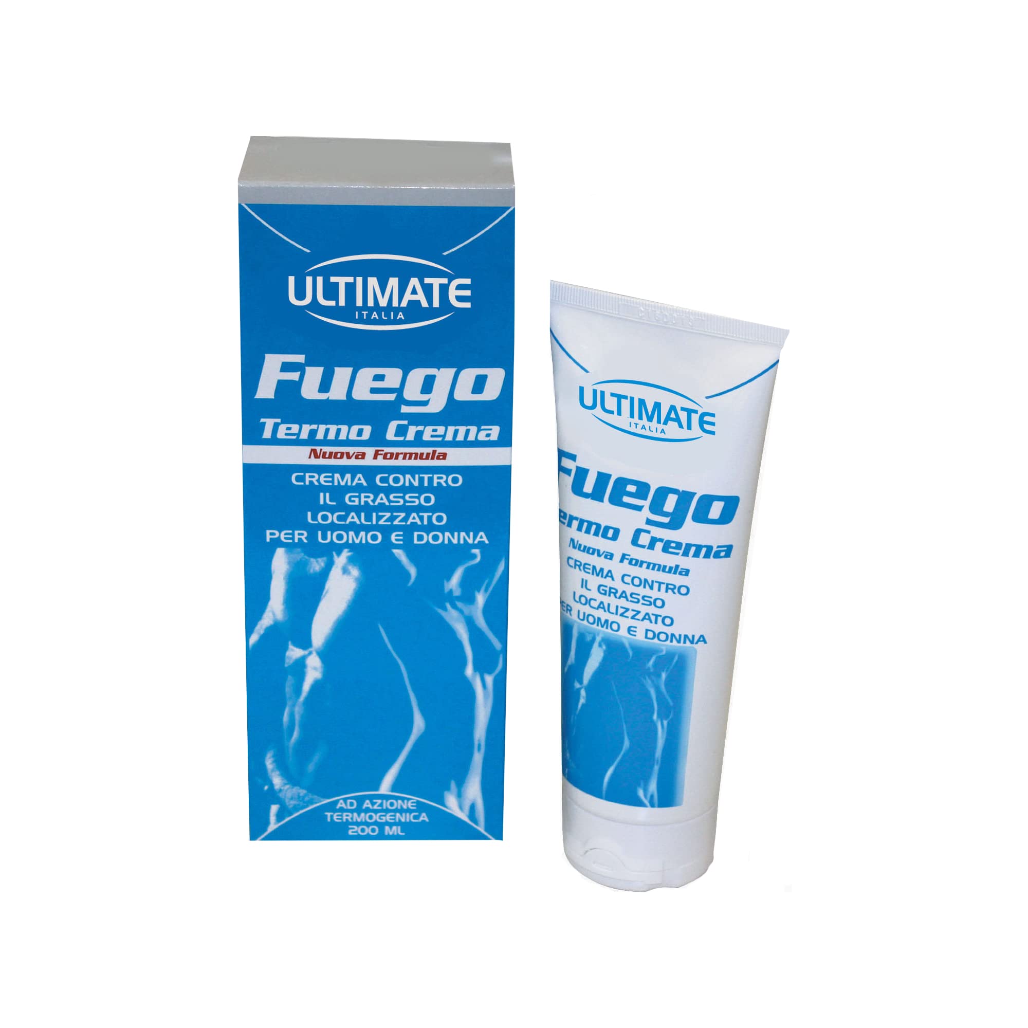 Ultimate Fitoterapici Fuego Termo Crema 200 ml per inestetismi da grasso localizzato