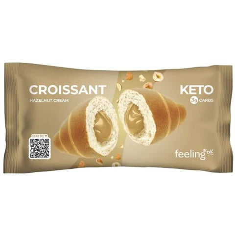 Wellness Food Keto Croissant Ripieno Nocciola croissant low carb