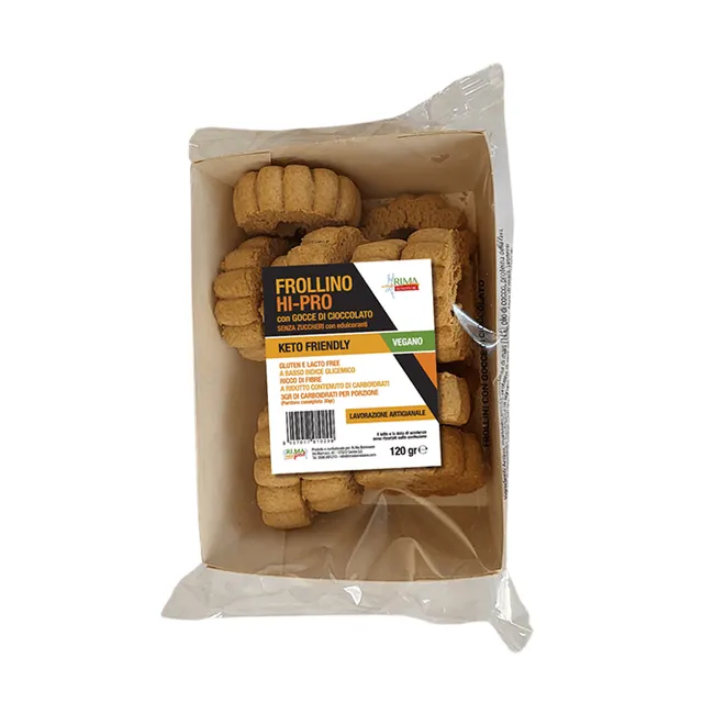 NEWTRITIONS Prima Colazione Frollino Hi-Pro con gocce di cioccolato 120 g