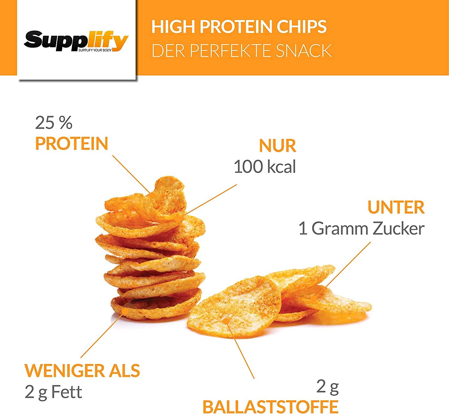NEWTRITIONS Snack e Spuntini Supplify High Protein Chips chips 50 g