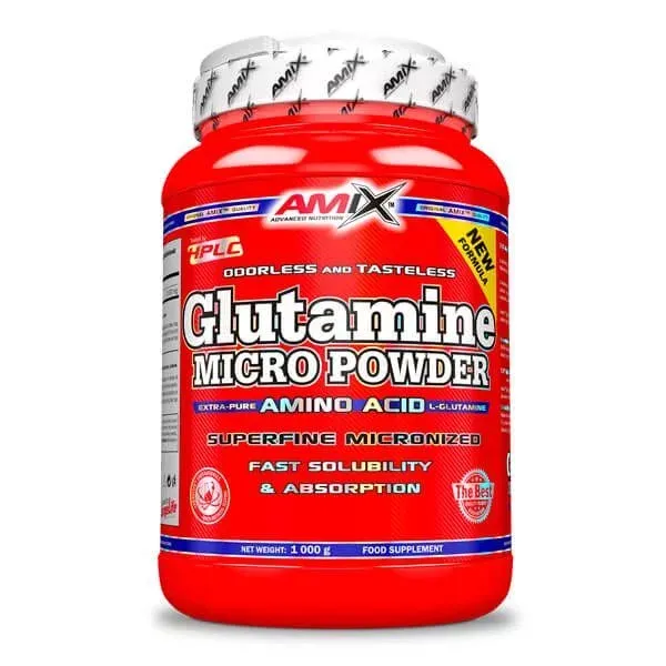 NEWTRITIONS Aminoacidi Glutamine Micro Powder glutammina 1000g in polvere