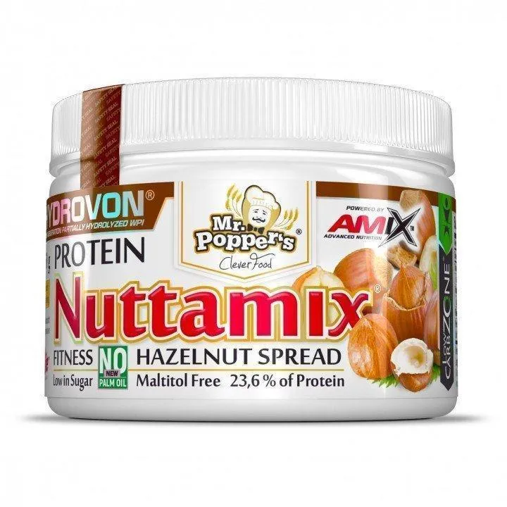 NEWTRITIONS Creme Spalmabili Mr. Popper’s Nuttamix crema spalmabile 250 g nocciole