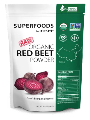 NEWTRITIONS Preparati Superfoods Organic Red Beet Powder preparato 240g biologico
