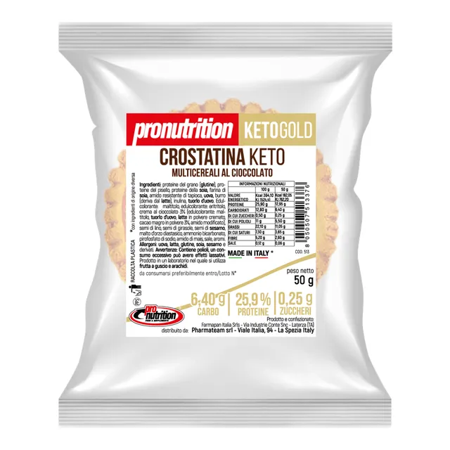 NEWTRITIONS Prima Colazione Crostatina Keto snack 50 g basso contenuto di carboidrati