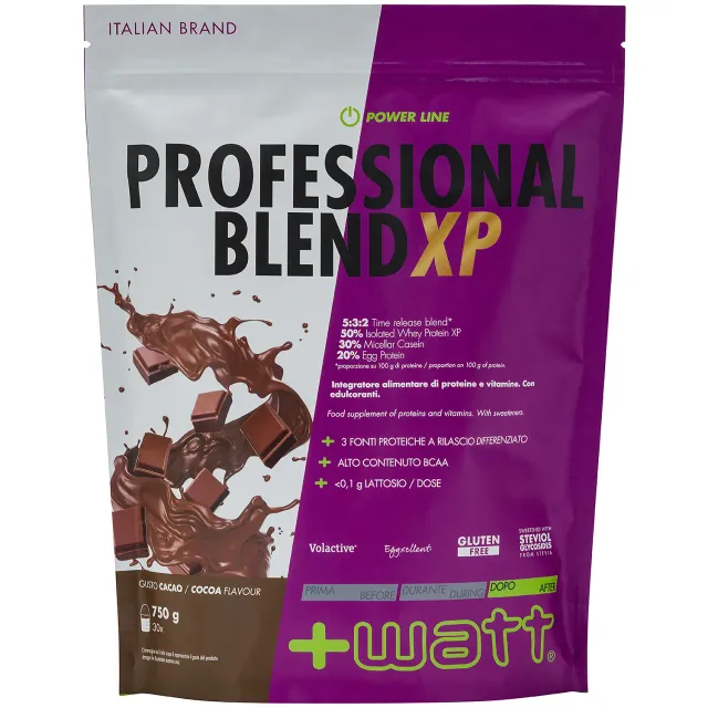 + WATT Power Line Professional Blend XP proteine miscela a rilascio differenziato