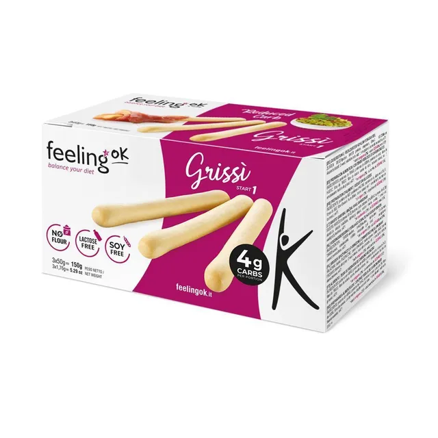 NEWTRITIONS Pane e prodotti da forno Grissì Natural grissini 150 g