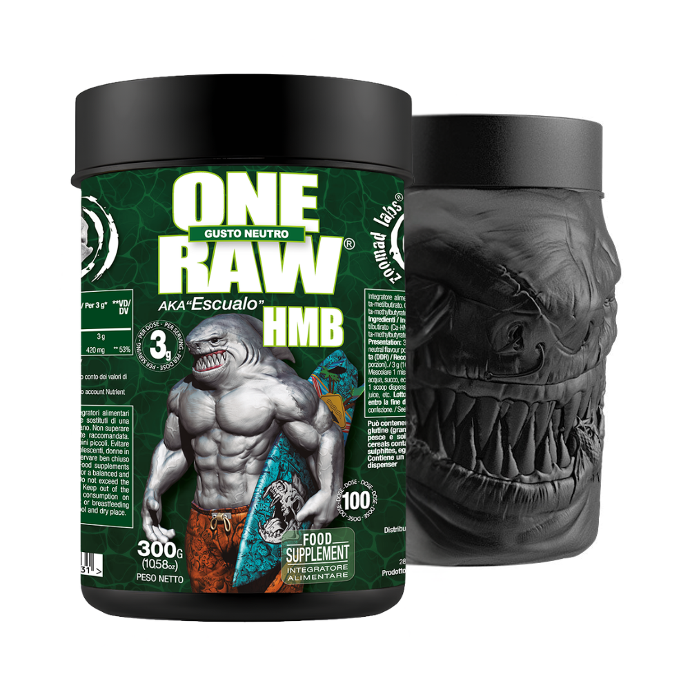 Zoomad Creatina HMB One Raw® polvere neutra 300 g Ca-HMB