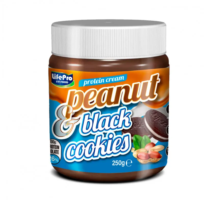 NEWTRITIONS Creme Spalmabili Protein Cream Peanut Black Cookies 250 g proteica