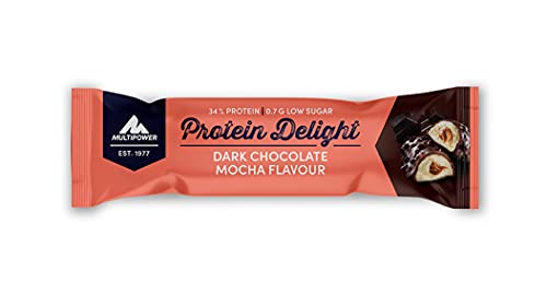 Multipower Protein Delight barretta proteica cioccolato fondente e caffè 18 x 35 g