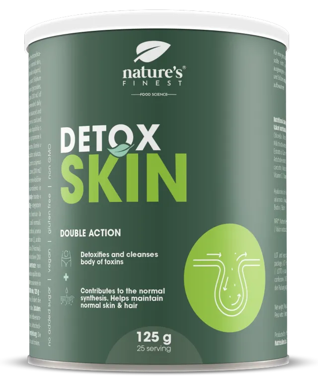 NEWTRITIONS Condizione Detox Skin integratore 125 g con acido ialuronico