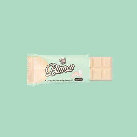 Wellness Biscotti Proteici e senza Zucchero tavoletta cioccolato bianco 25 g senza glutine