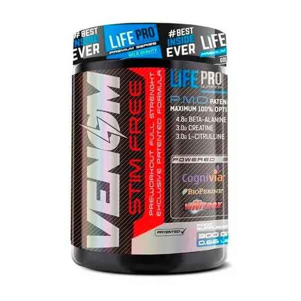 NEWTRITIONS Workout New Venom Stim Free pre-workout 300 g senza stimolanti