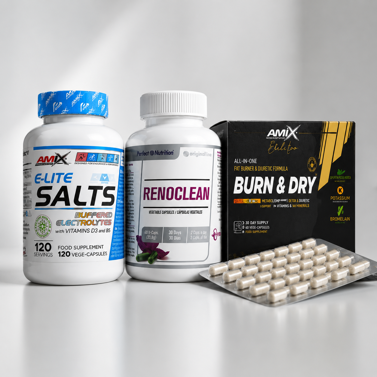 NEWTRITIONS Pack PACK WATER OUT PROJECT protocollo drenaggio liquidi