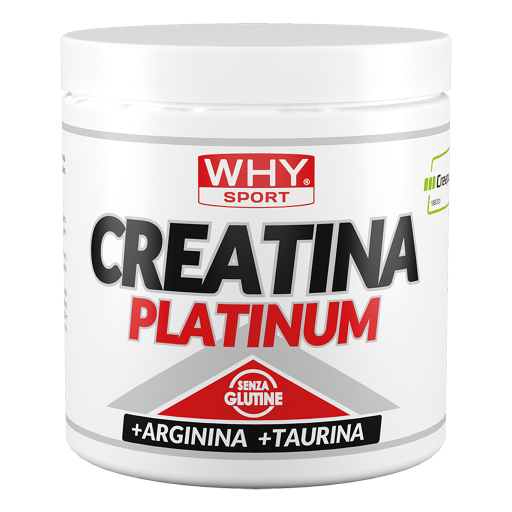 WHY SPORT Amminoacidi e creatina Creatina Platinum creatina 300 g
