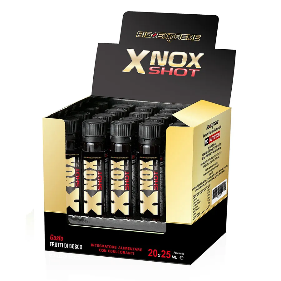 BIOEXTREME Pre/Post Workout Xnox Shot integratore liquido