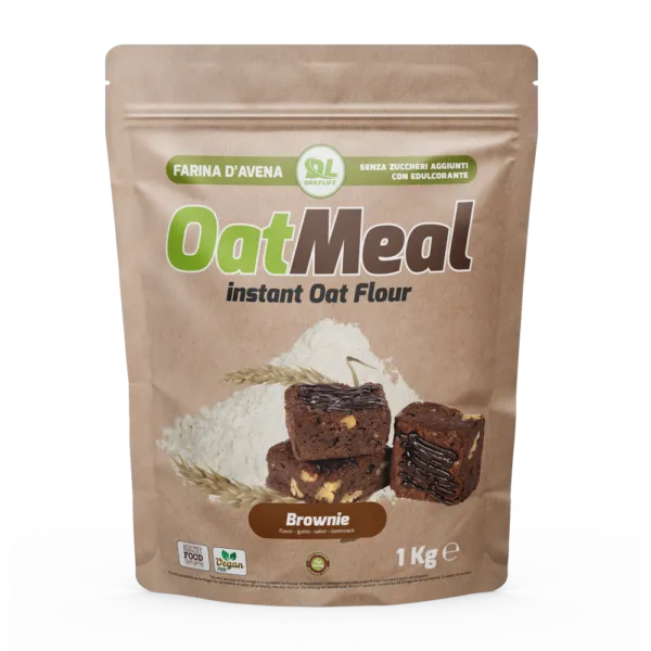 Wellness Farine e Fiocchi Farina di Avena Brownie farina istantanea