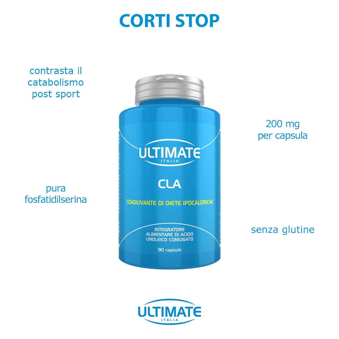 Ultimate Stimolatori Corti Stop capsule 60 cps, fosfatidilserina