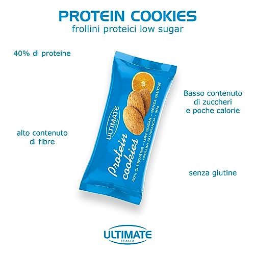 Ultimate Snack Protein Cookies biscotti proteici arancia 40% proteine