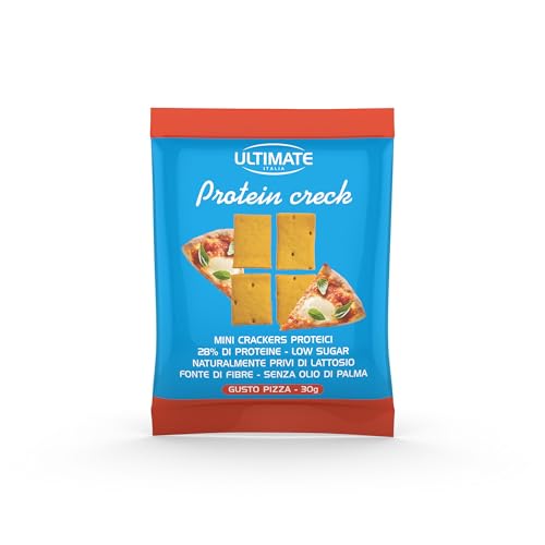 Ultimate Snack Protein Creck mini crackers proteici pizza 30 g 28% proteine