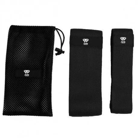 NEWTRITIONS Accessori Booty Bands 2 bende elastiche Strong nere