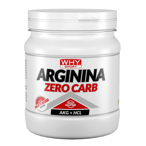 WHY SPORT Amminoacidi e creatina ARGININA ZERO CARB FRUTTI ROSSI in polvere 220 g