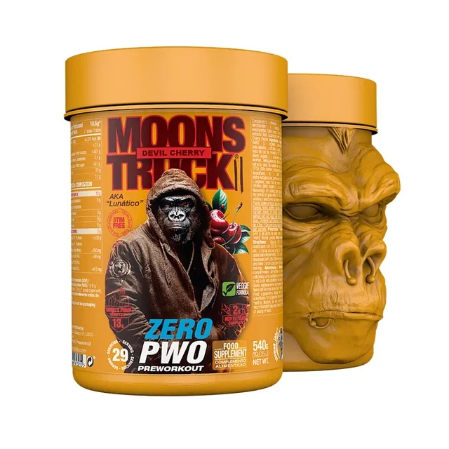 Zoomad Pre-Workout Moonstruck® II Zero Caffeina pre-workout ciliegia 540 g