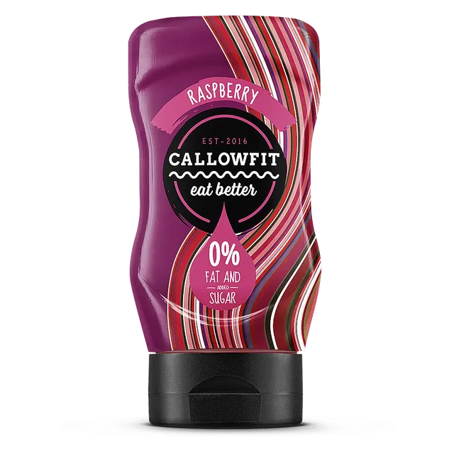 NEWTRITIONS Salse e Condimenti Callowfit Raspberry salsa al lampone 300 ml
