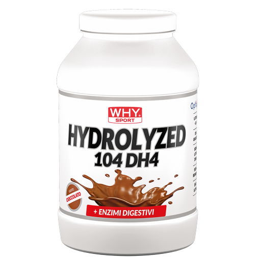 WHY SPORT Proteine HYDROLYZED 104 DH4 proteine idrolizzate 900 g
