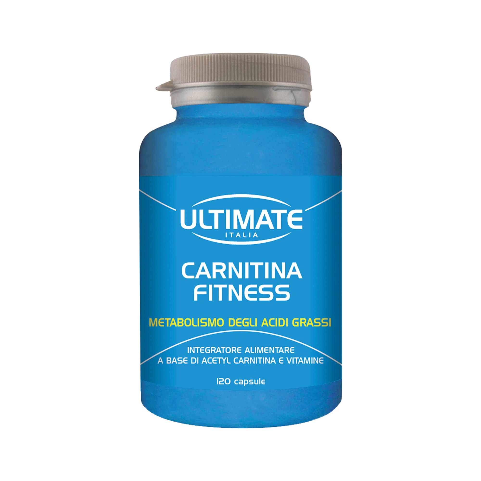 Ultimate Stimolatori Carnitina Fitness capsule 120 pezzi con vitamine e zinco