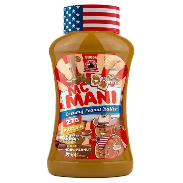 NEWTRITIONS Creme Spalmabili Mc Mani – Burro d’Arachidi crema spalmabile 500 g