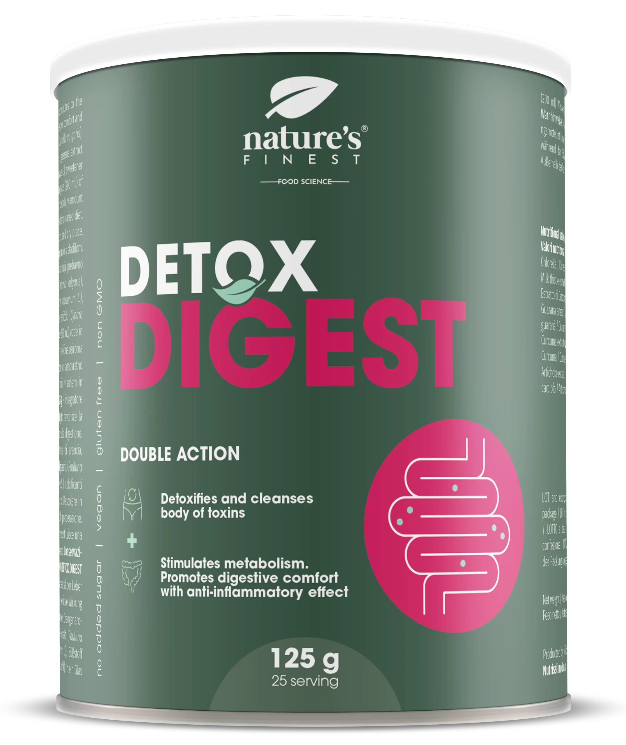 NEWTRITIONS Condizione Detox Digest integratore 125 g per la digestione