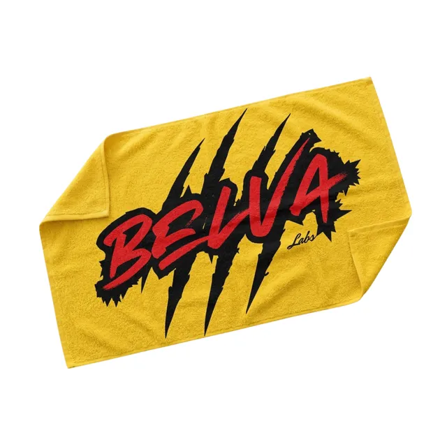 Zoomad Belva asciugamano palestra 40 × 80 cm giallo