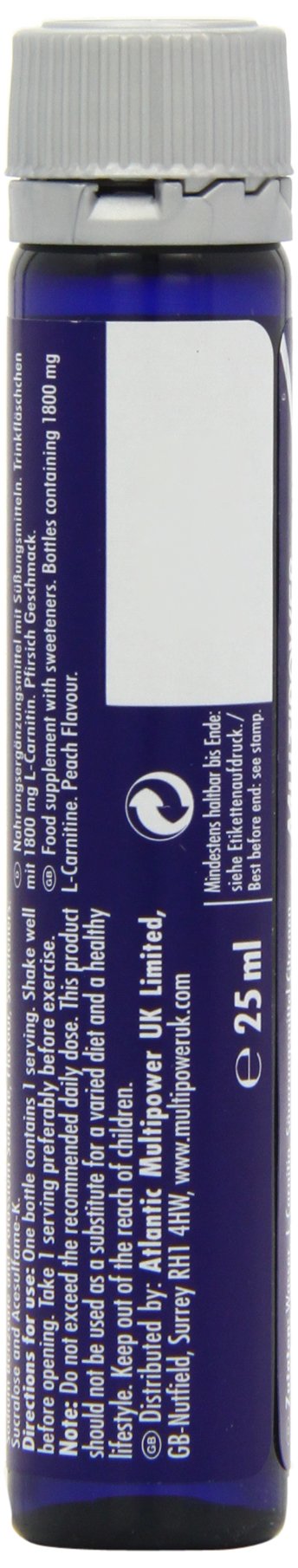 Multipower L-Carnitine Liquid integratore liquido pesca 20 x 25 ml
