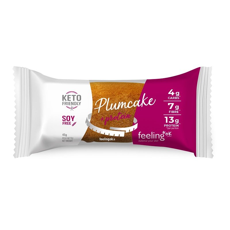 Wellness Food Keto Plumcake Keto Vaniglia plumcake singolo 45 g proteico